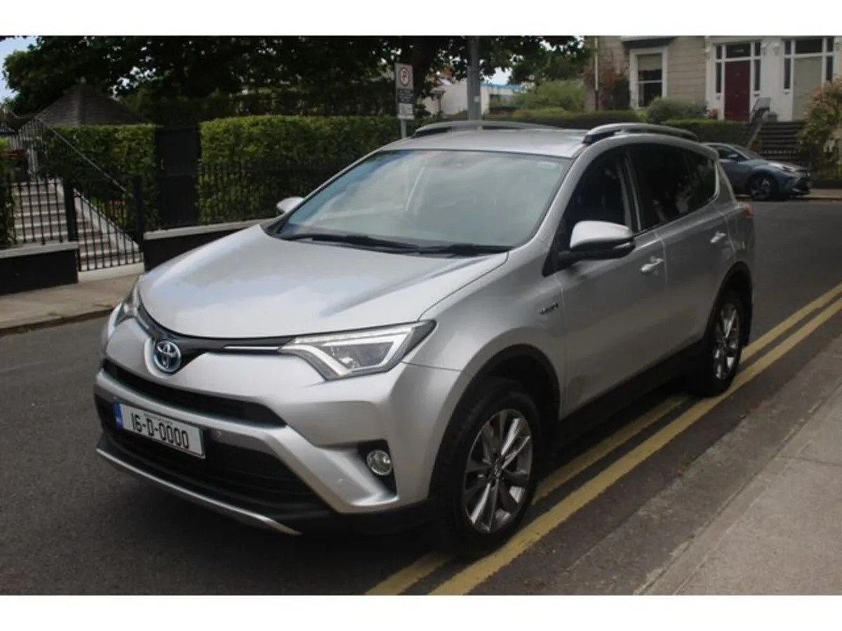 Toyota RAV4 Estate, Petrol Hybrid, 2016, Silver