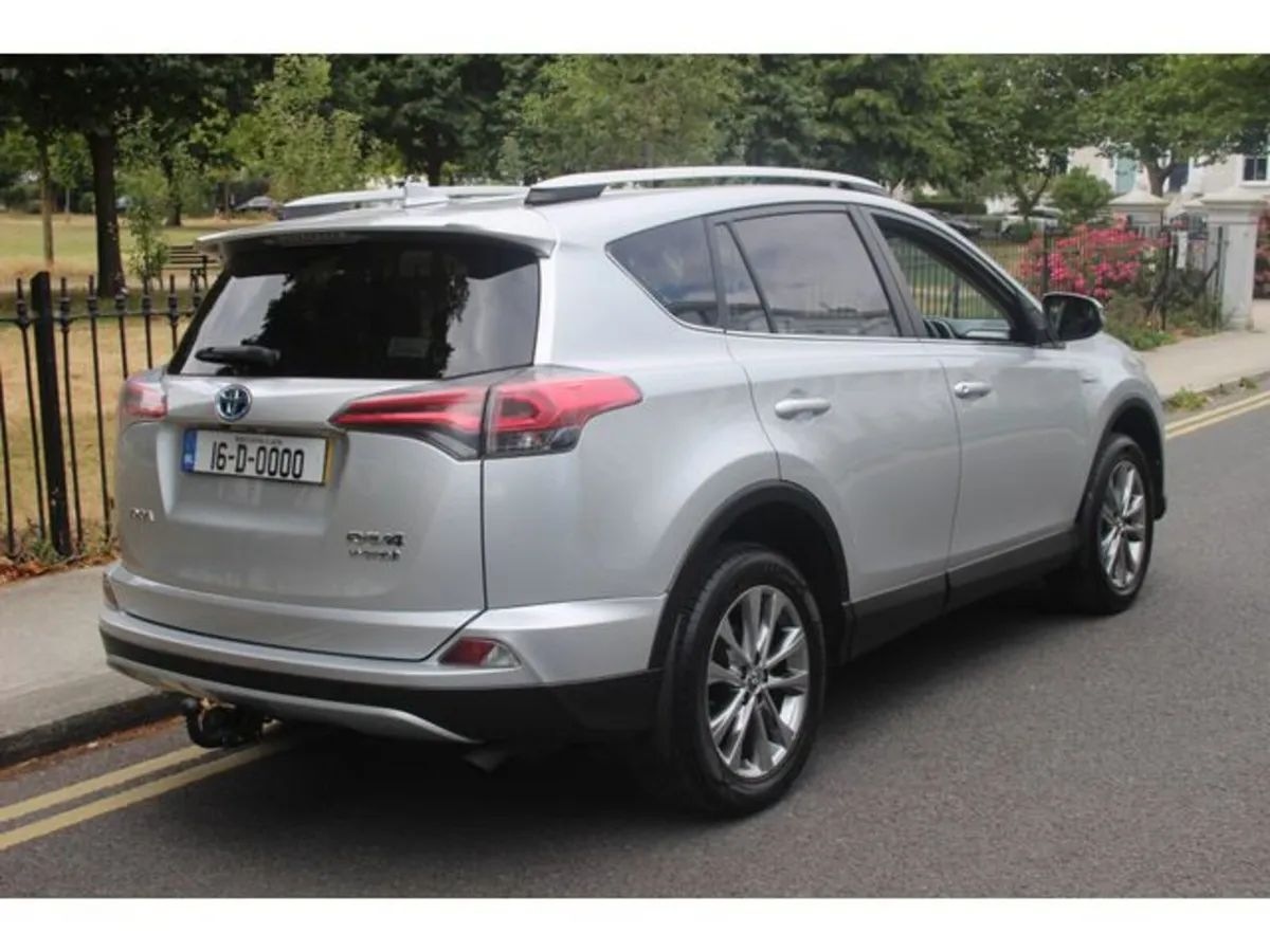 Toyota RAV4 Estate, Petrol Hybrid, 2016, Silver