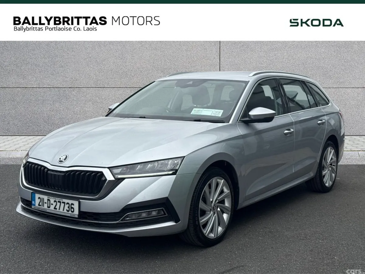 Skoda Octavia Estate, Diesel, 2021, Silver