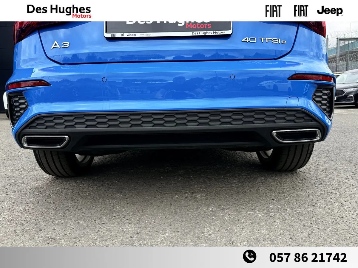 Audi A3 Hatchback, Petrol Plug-in Hybrid, 2022, Blue