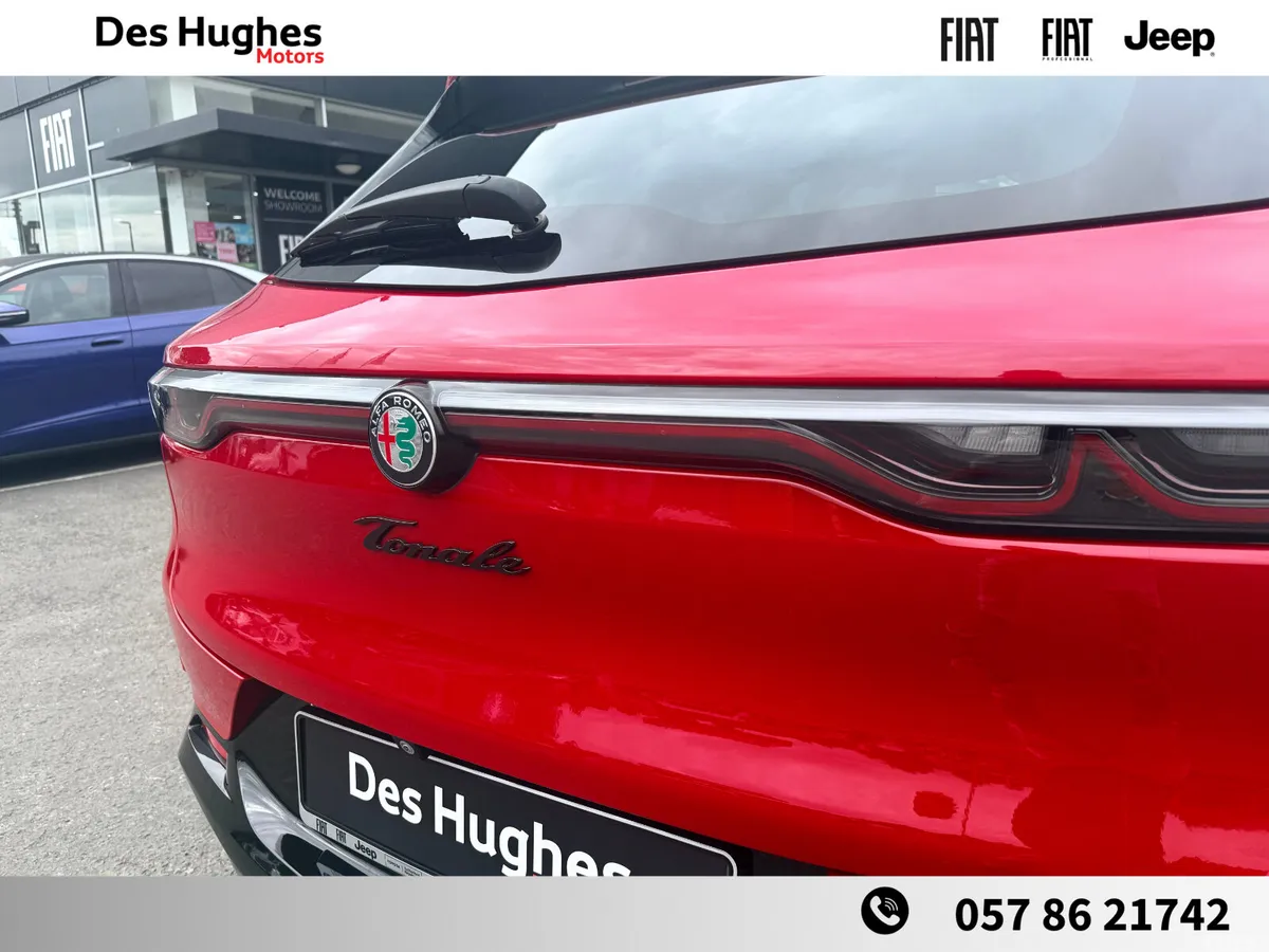 Alfa Romeo Tonale SUV, Petrol Plug-in Hybrid, 2023, Red