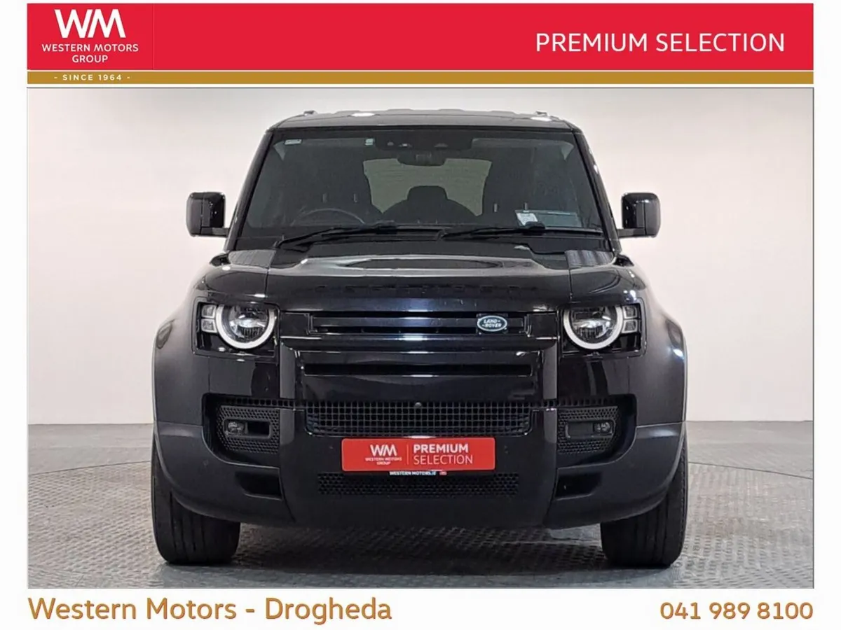 Land Rover Defender SUV, Petrol Plug-in Hybrid, 2023, Black