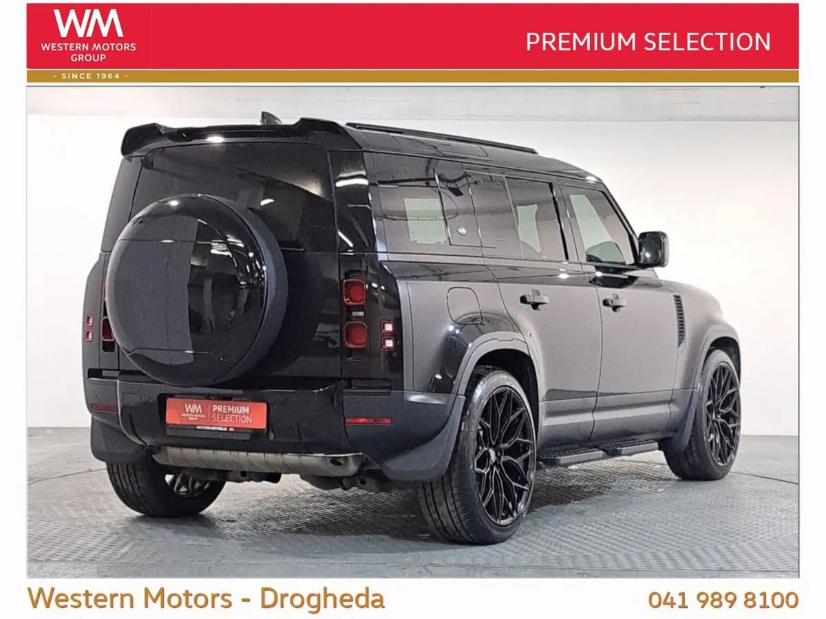 Land Rover Defender SUV, Petrol Plug-in Hybrid, 2023, Black