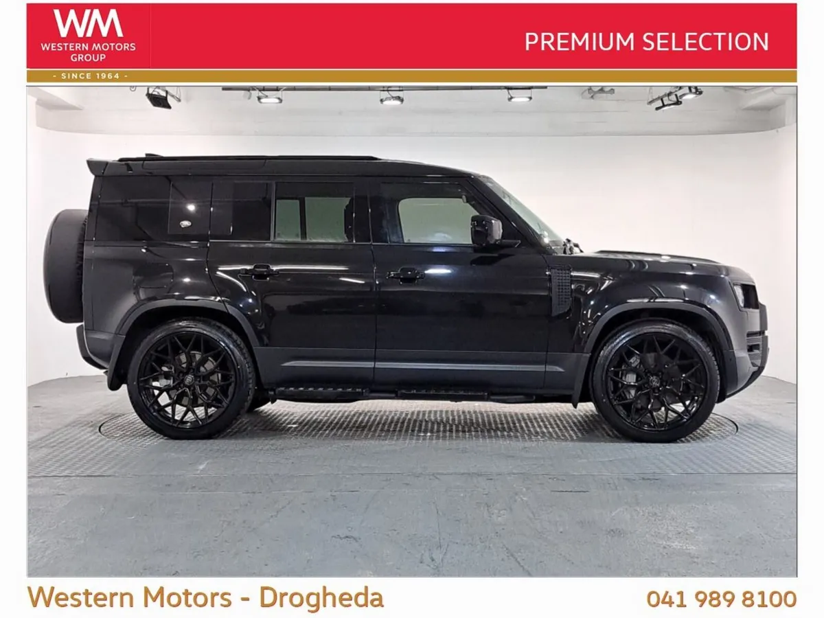 Land Rover Defender SUV, Petrol Plug-in Hybrid, 2023, Black