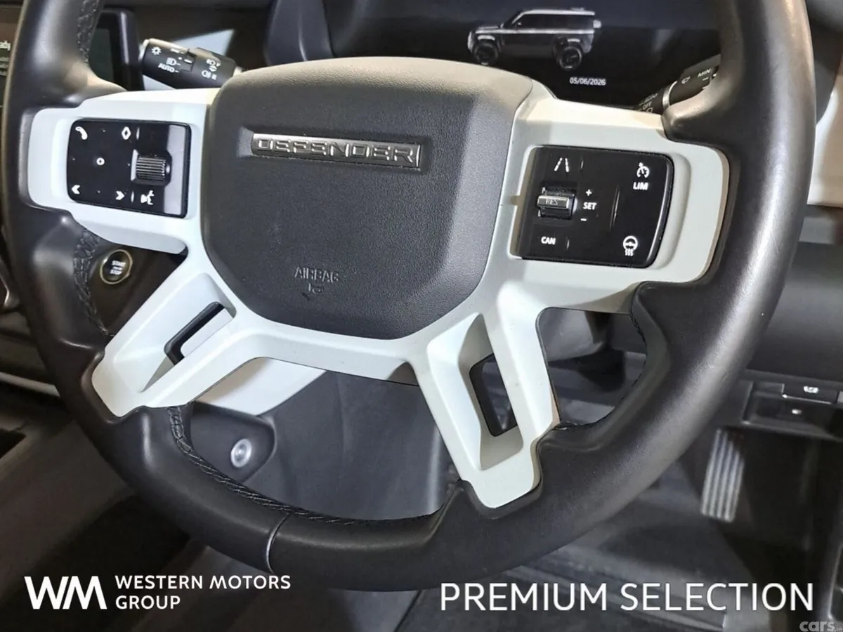 Land Rover Defender SUV, Petrol Plug-in Hybrid, 2023, Black