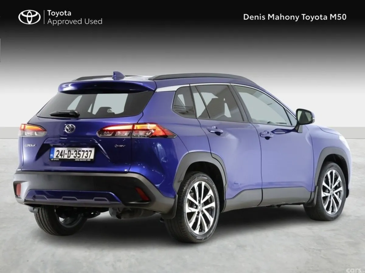 Toyota Corolla Cross SUV, Petrol Hybrid, 2024, Blue