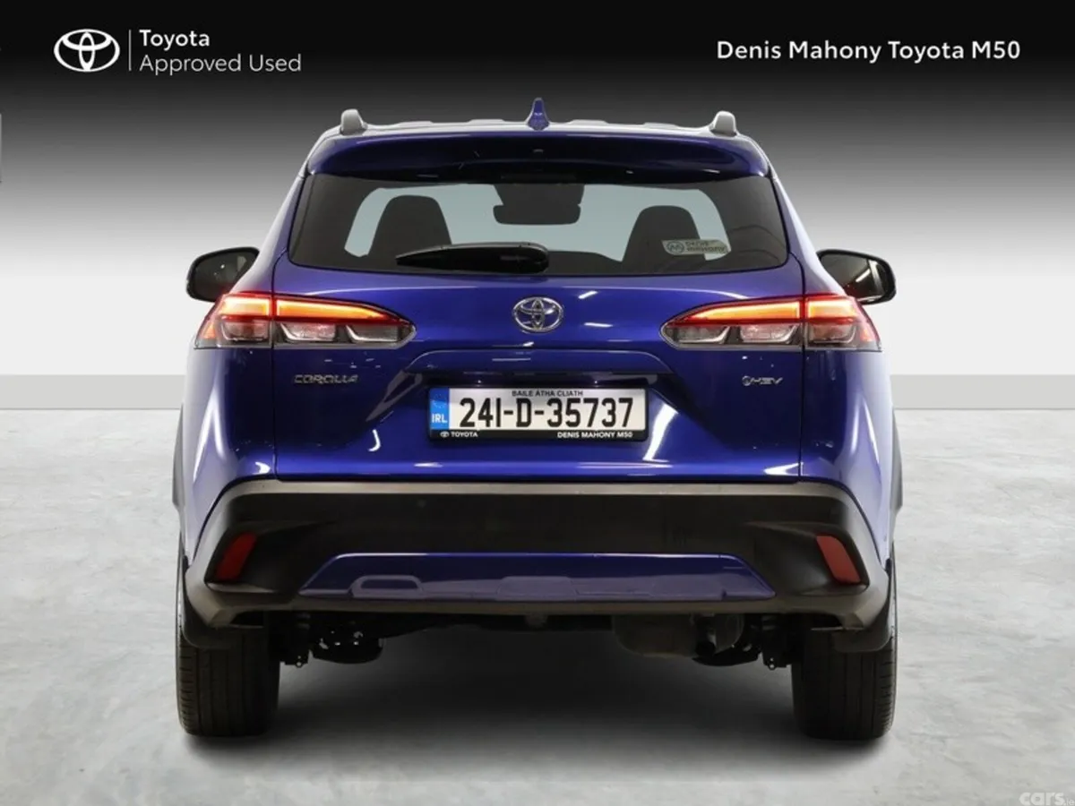 Toyota Corolla Cross SUV, Petrol Hybrid, 2024, Blue