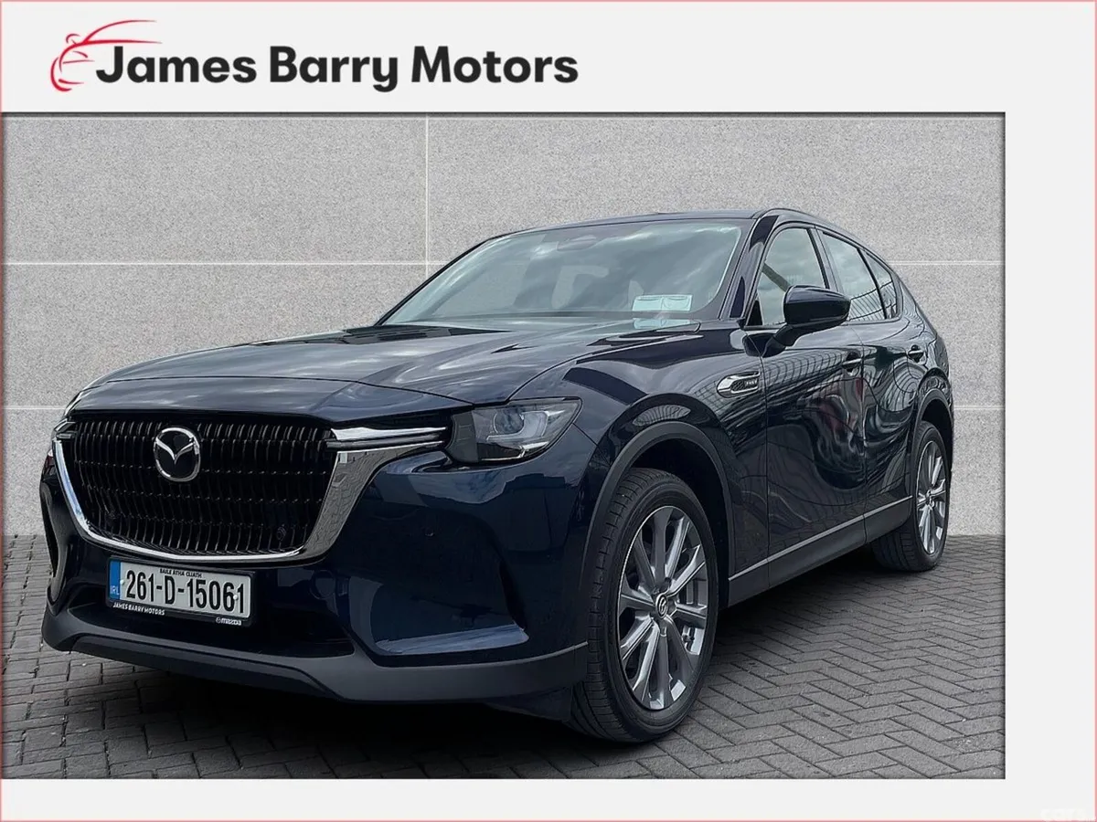 Mazda CX-60 SUV, Petrol Plug-in Hybrid, 2026, Blue