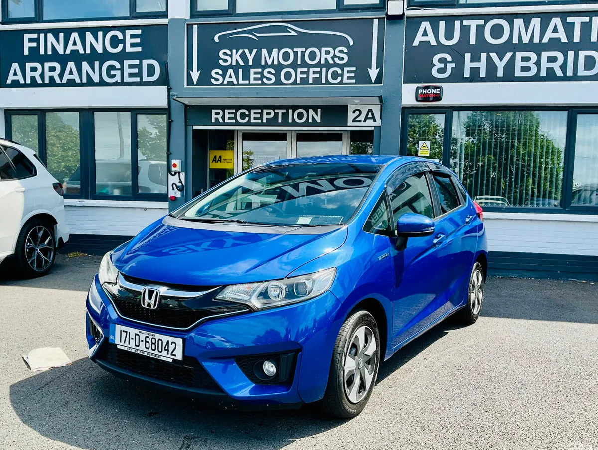 Honda Fit Hatchback, Petrol Hybrid, 2017, Blue