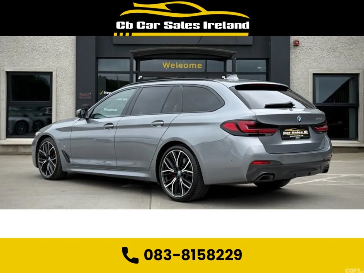 BMW 5-Series Estate, Diesel Hybrid, 2023, Grey