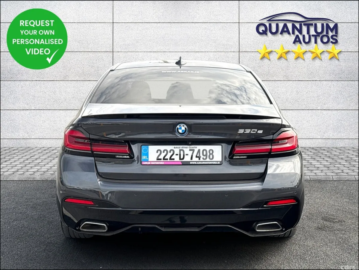 BMW 5-Series Saloon, Petrol Plug-in Hybrid, 2022, Grey