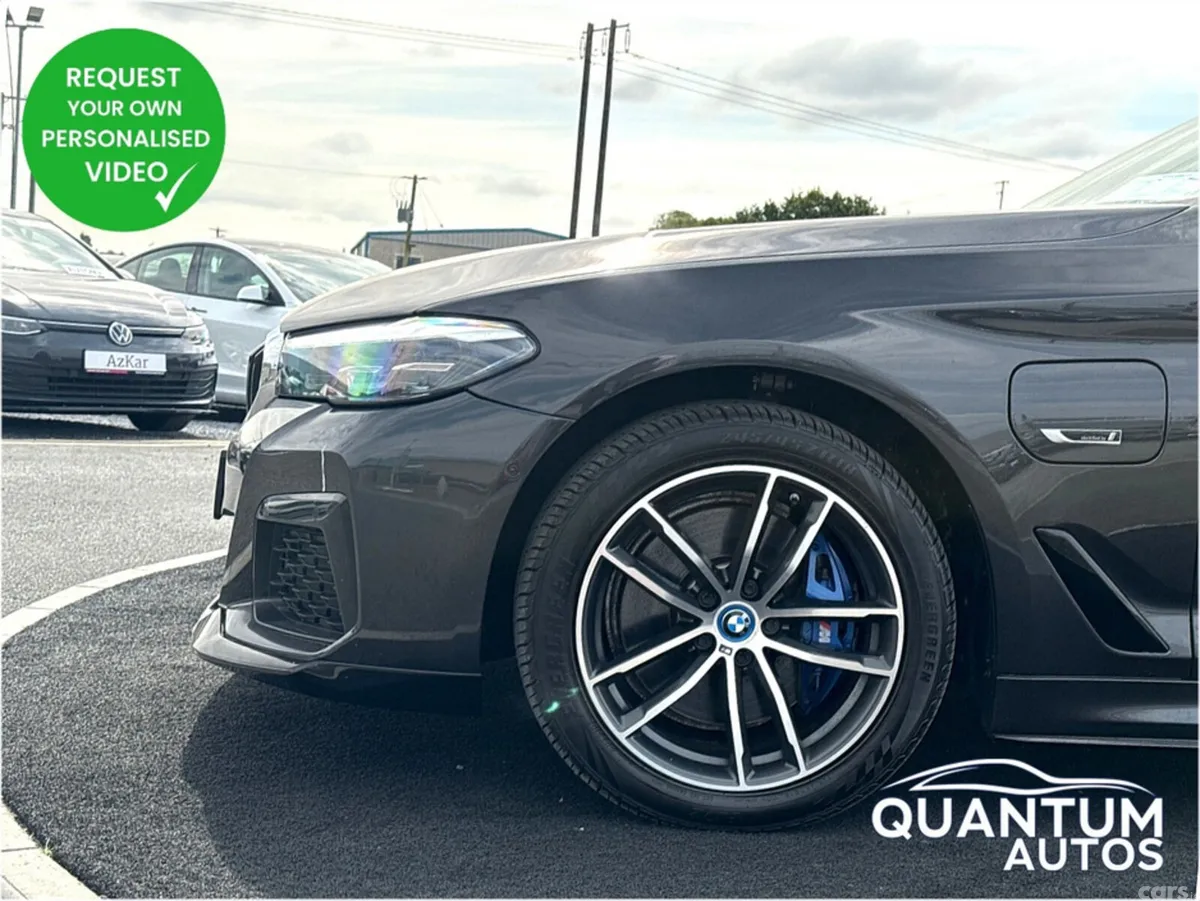 BMW 5-Series Saloon, Petrol Plug-in Hybrid, 2022, Grey