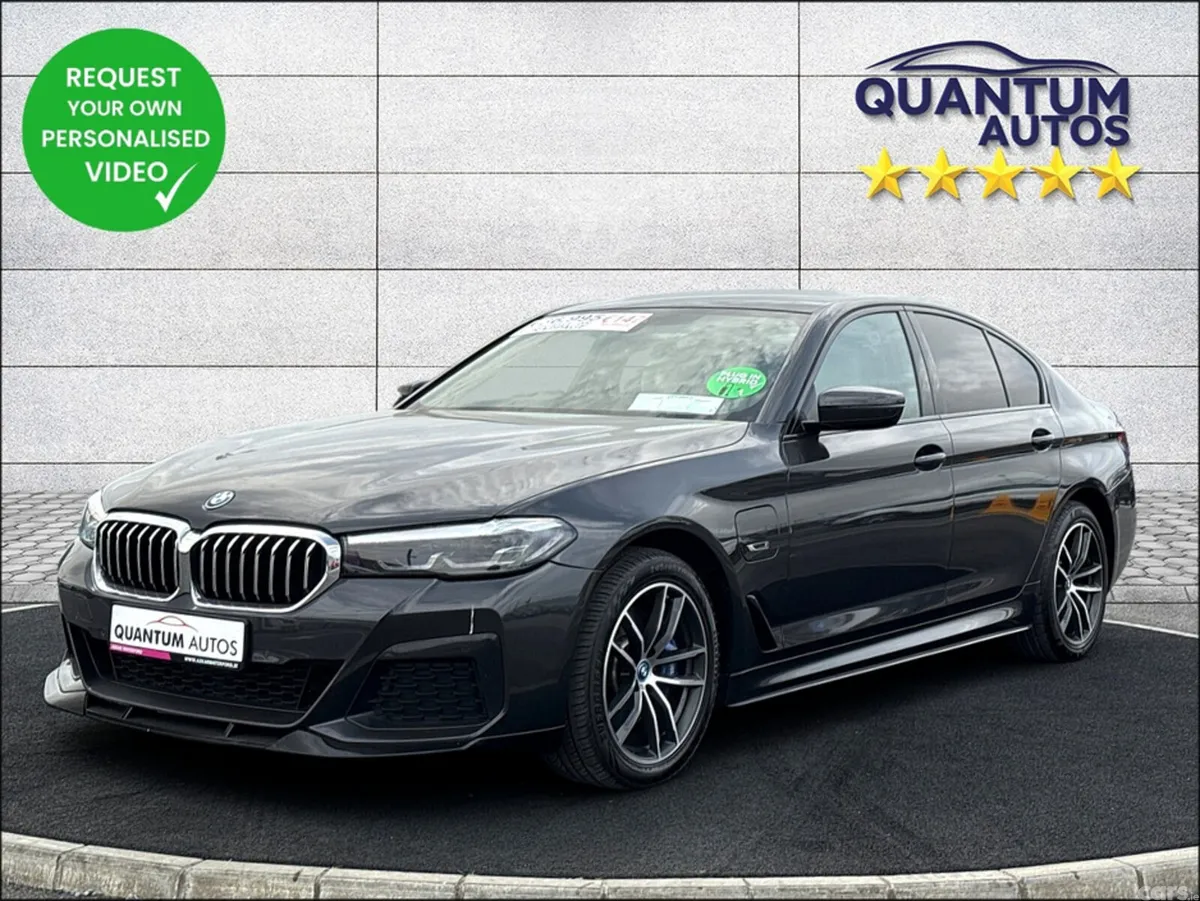 BMW 5-Series Saloon, Petrol Plug-in Hybrid, 2022, Grey