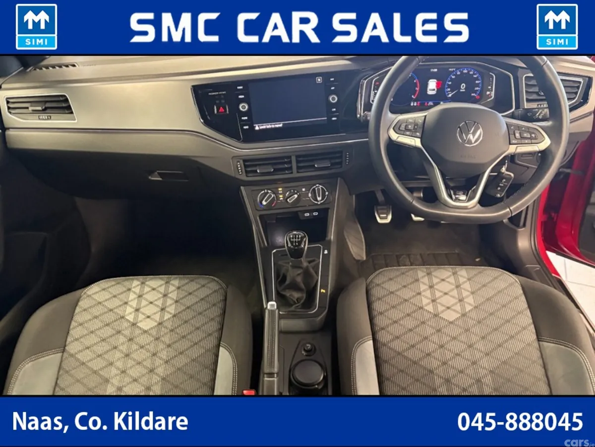 Volkswagen Polo Hatchback, Petrol, 2022, Red