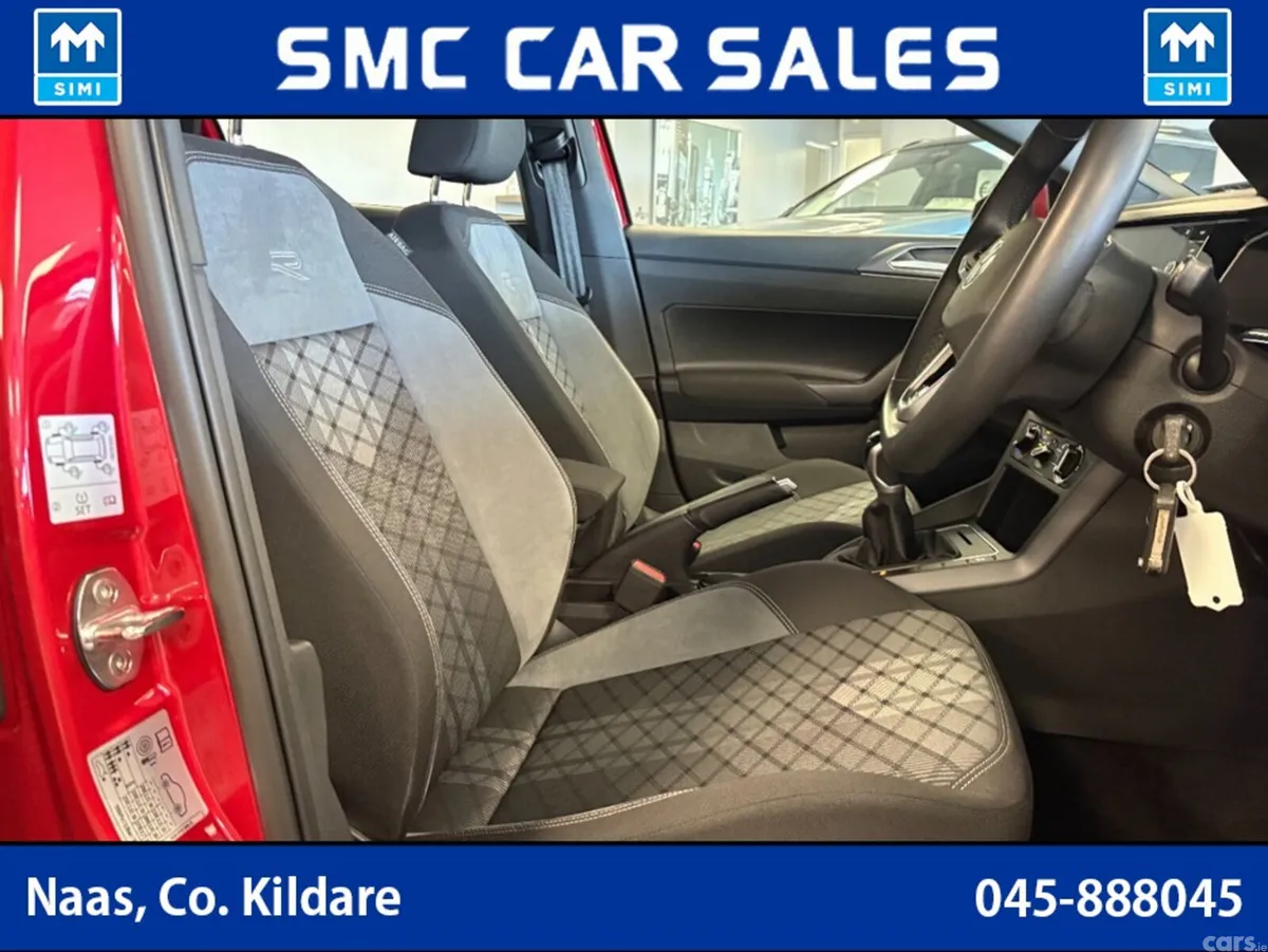 Volkswagen Polo Hatchback, Petrol, 2022, Red