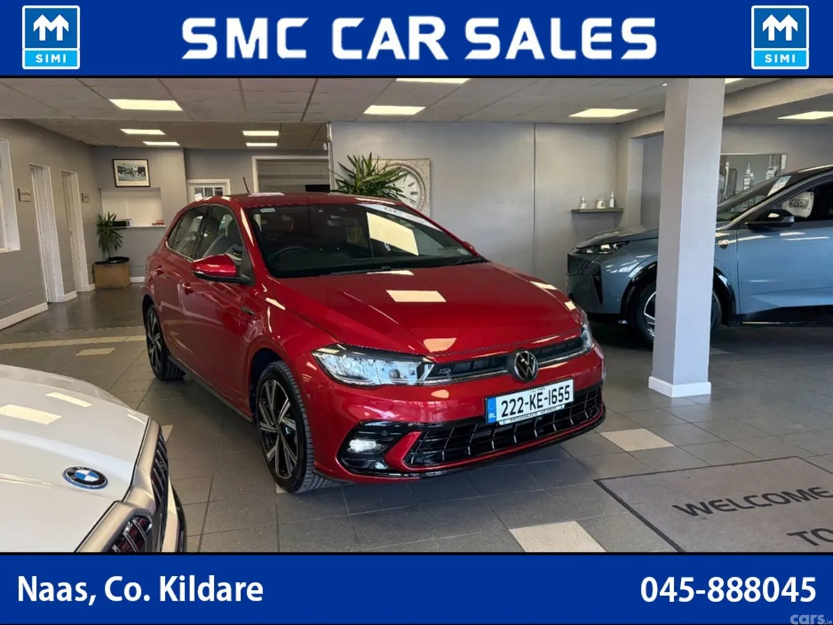 Volkswagen Polo Hatchback, Petrol, 2022, Red