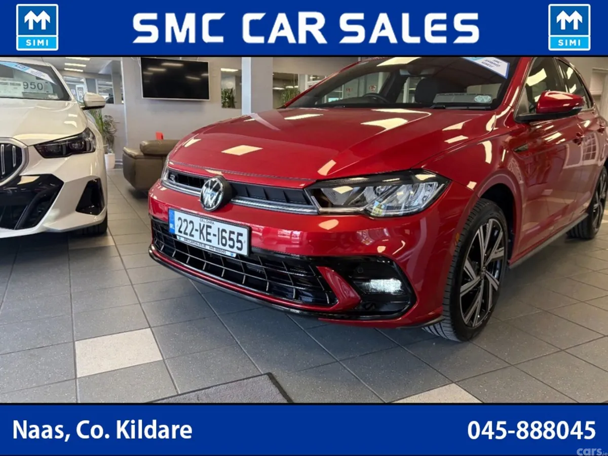 Volkswagen Polo Hatchback, Petrol, 2022, Red