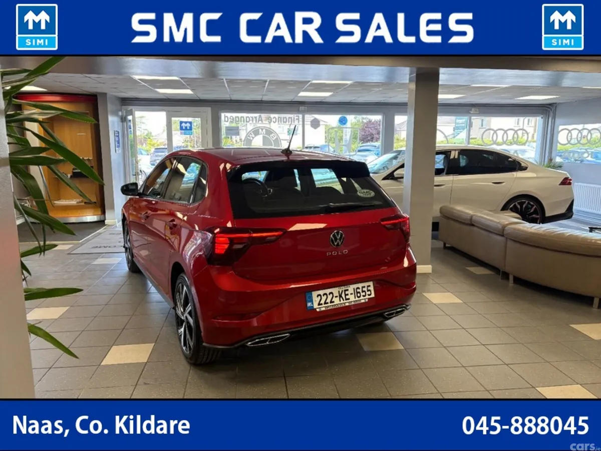 Volkswagen Polo Hatchback, Petrol, 2022, Red
