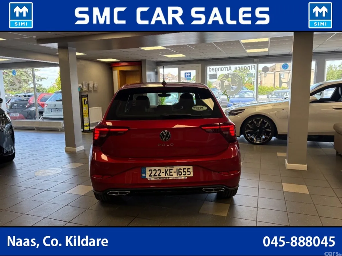 Volkswagen Polo Hatchback, Petrol, 2022, Red