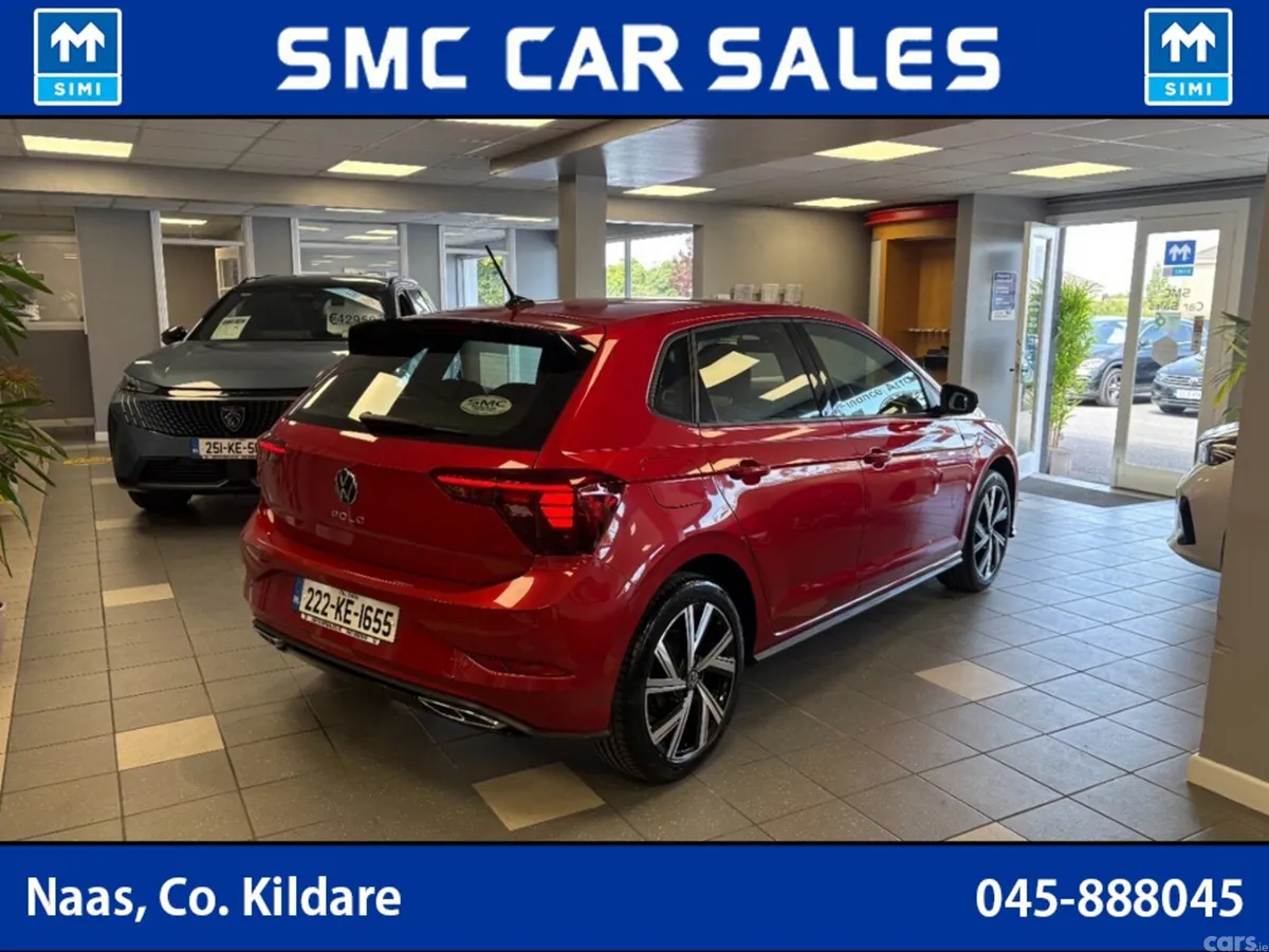 Volkswagen Polo Hatchback, Petrol, 2022, Red