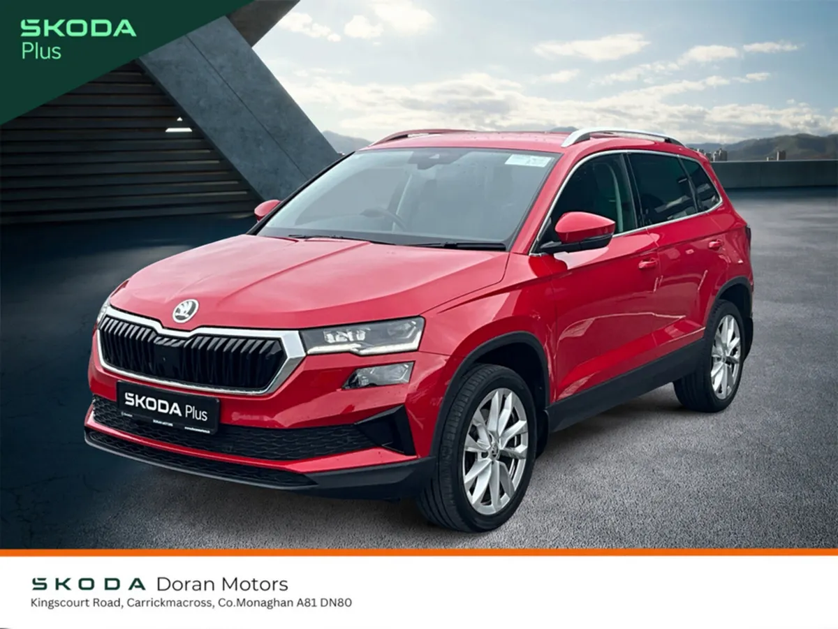 Skoda Karoq SUV, Diesel, 2023, Red