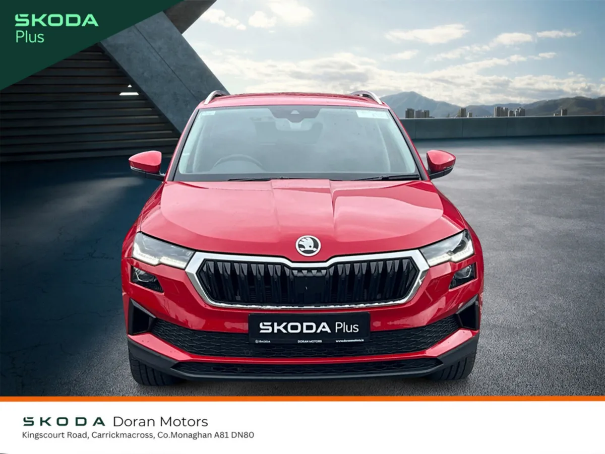 Skoda Karoq SUV, Diesel, 2023, Red