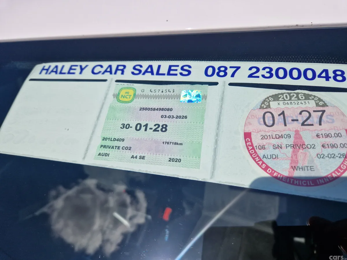 Audi A4 Saloon, Diesel, 2020, White
