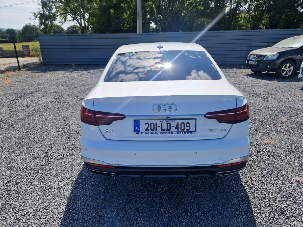Audi A4 Saloon, Diesel, 2020, White
