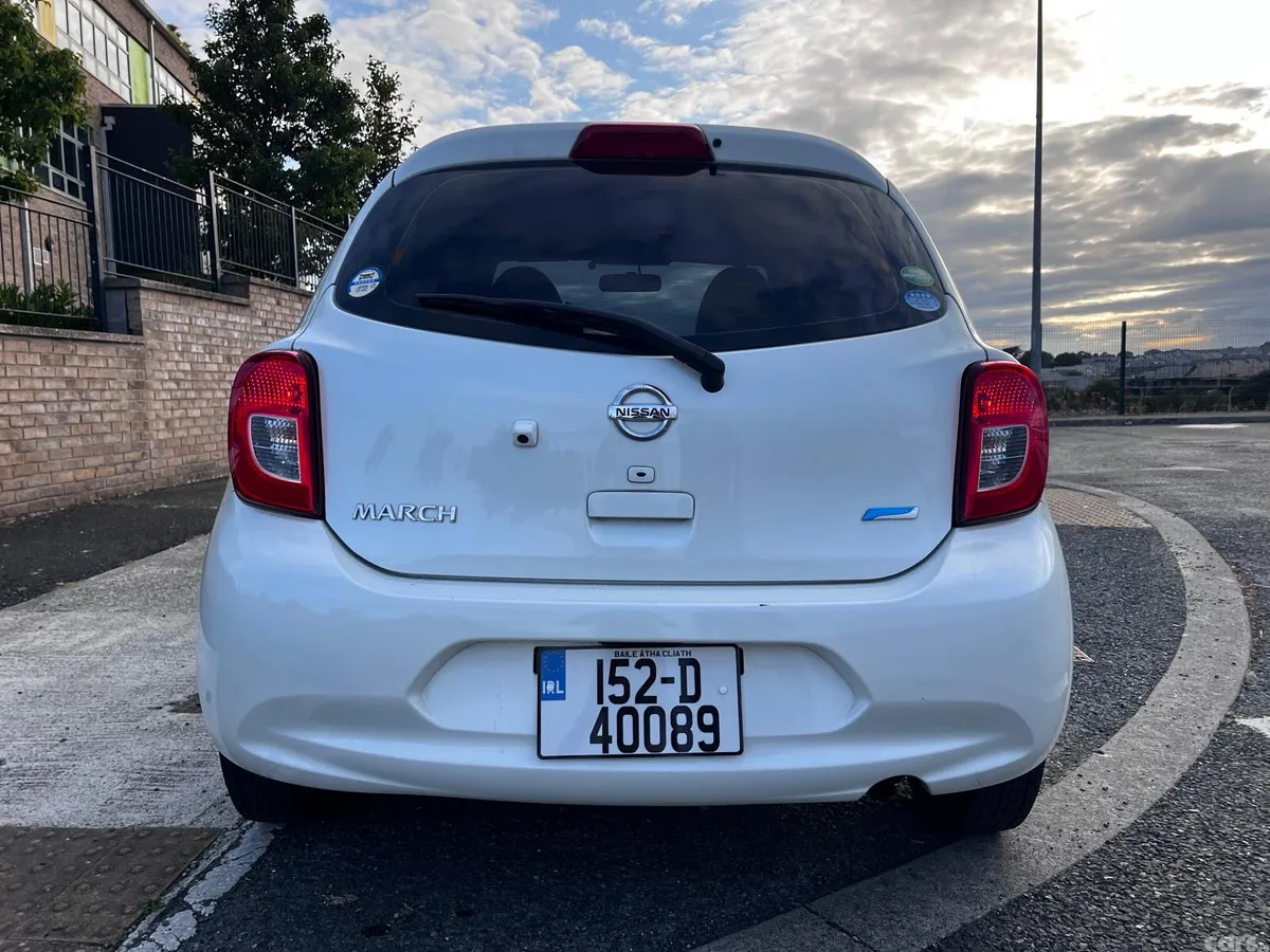 Nissan March Hatchback, Petrol, 2015, White