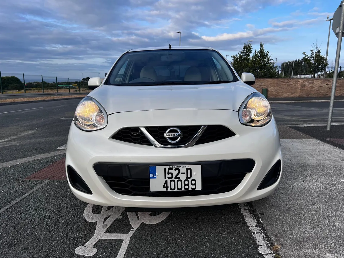 Nissan March Hatchback, Petrol, 2015, White