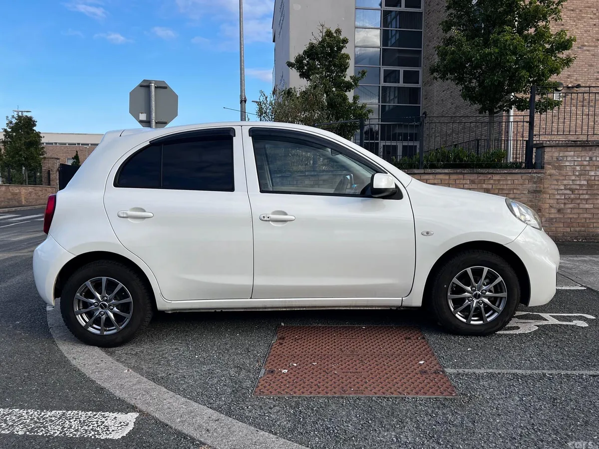 Nissan March Hatchback, Petrol, 2015, White