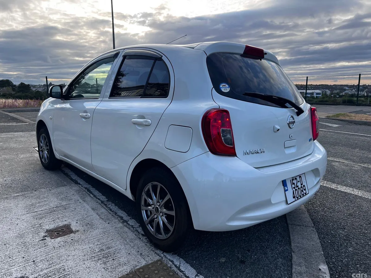 Nissan March Hatchback, Petrol, 2015, White