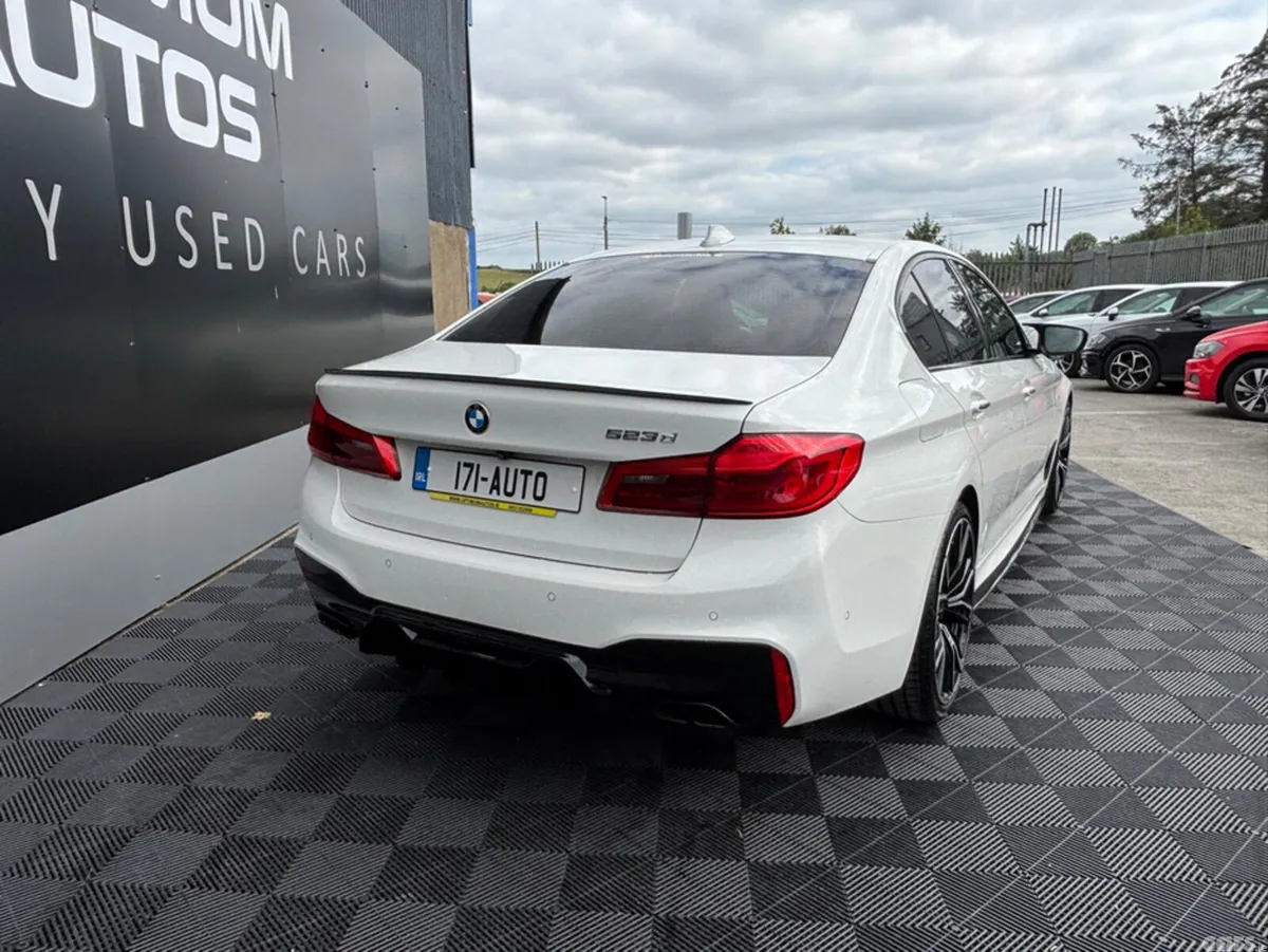 BMW 5-Series Saloon, Diesel, 2017, White