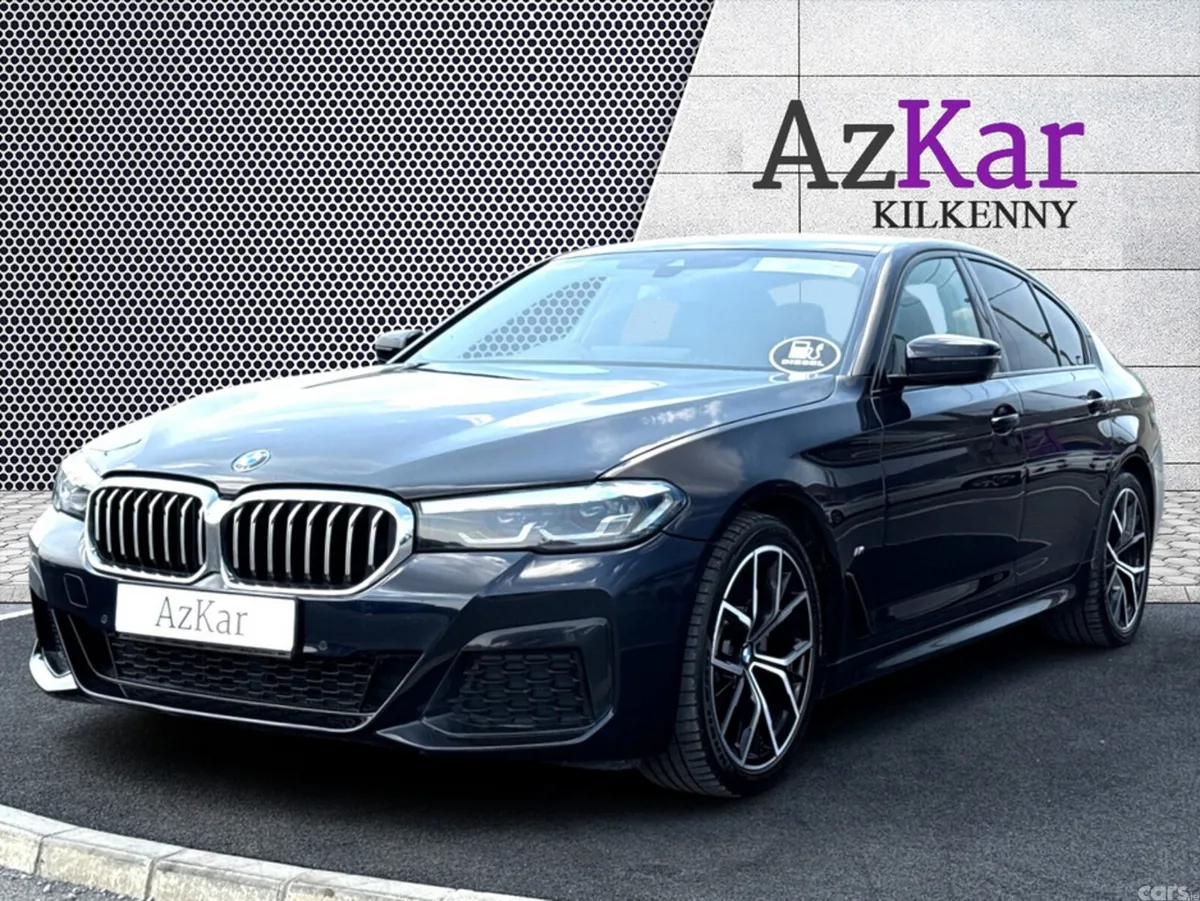 BMW 5-Series Saloon, Diesel, 2021, Black