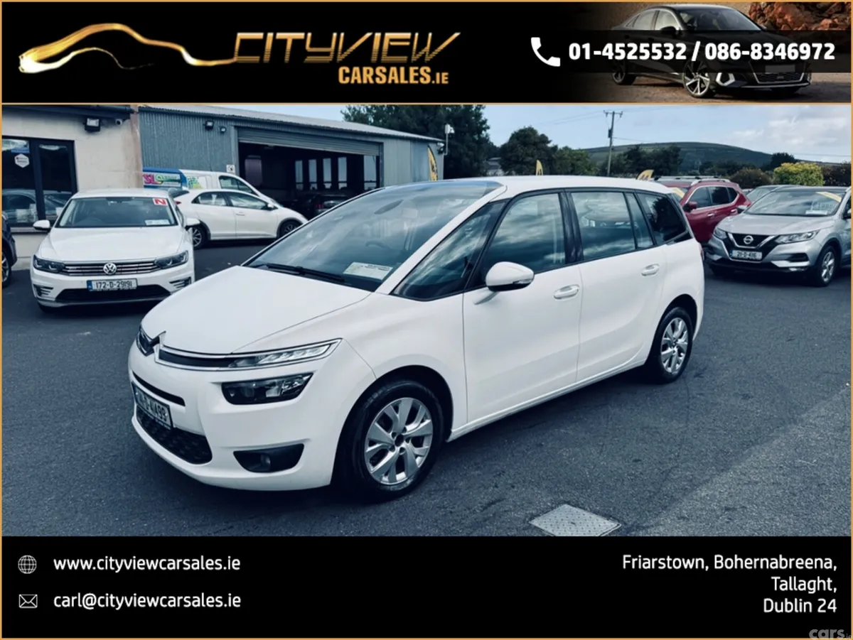 Citroen Grand C4 Picasso MPV, Diesel, 2014, White