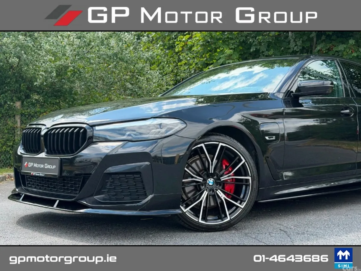 BMW 5-Series Saloon, Petrol Plug-in Hybrid, 2022, Black