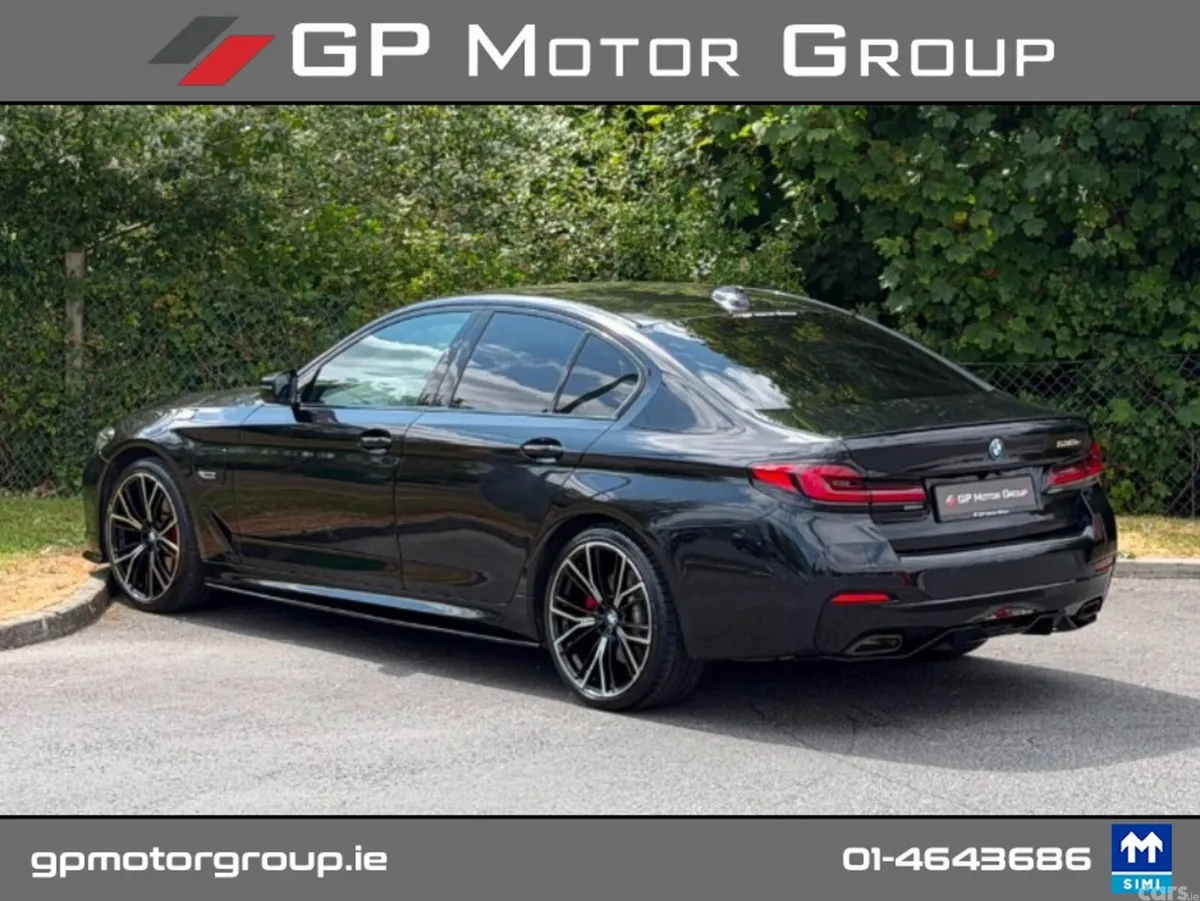 BMW 5-Series Saloon, Petrol Plug-in Hybrid, 2022, Black