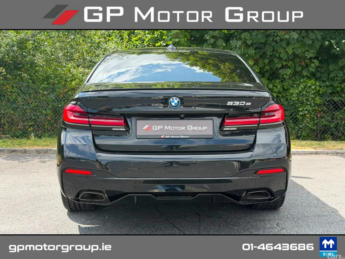 BMW 5-Series Saloon, Petrol Plug-in Hybrid, 2022, Black
