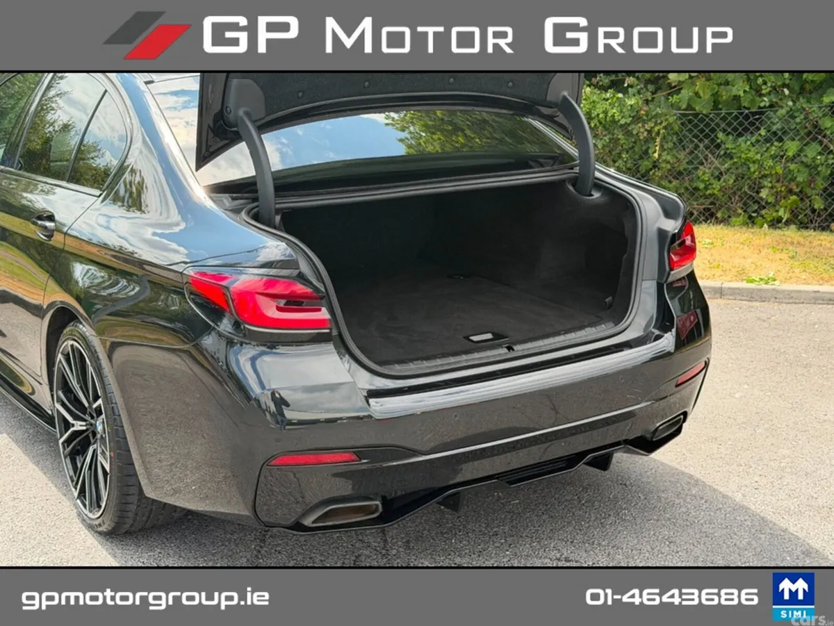 BMW 5-Series Saloon, Petrol Plug-in Hybrid, 2022, Black