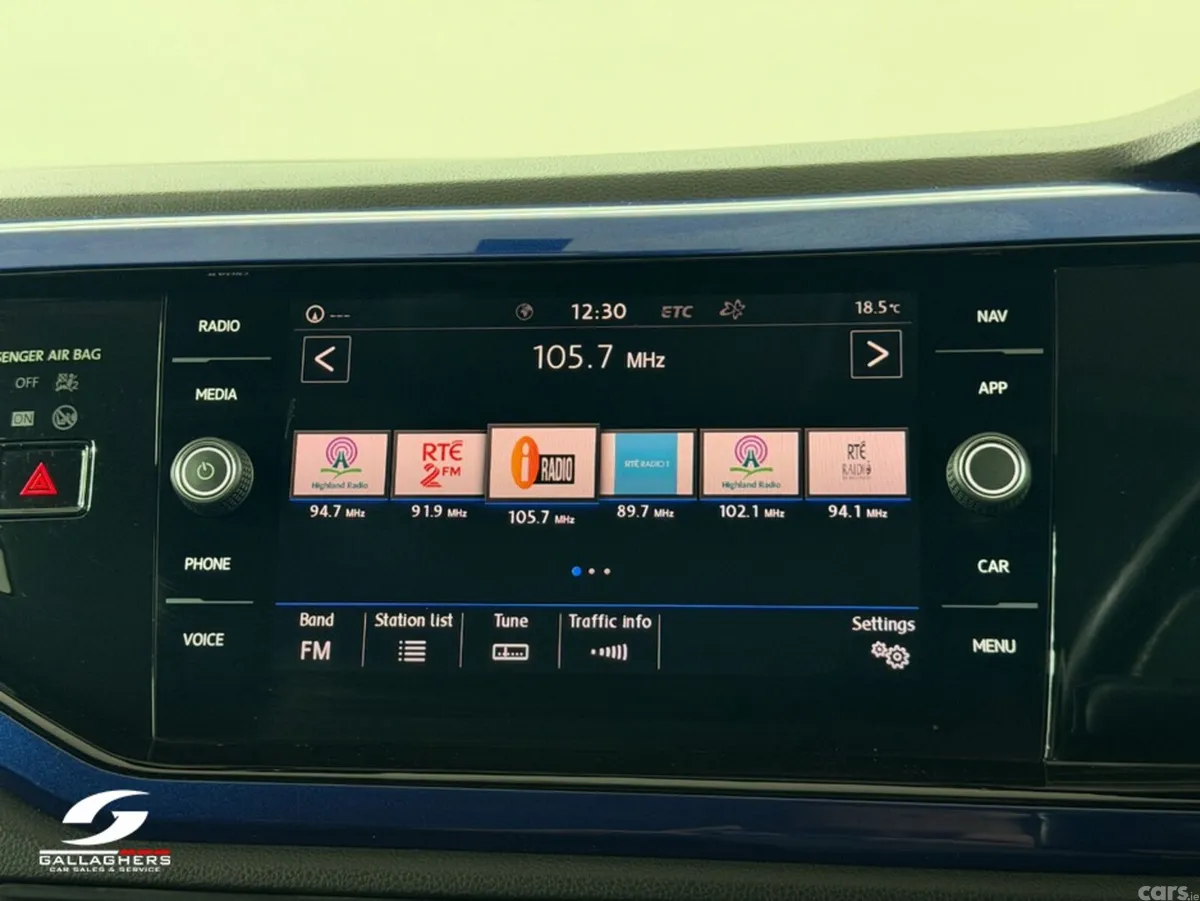 Volkswagen Polo Hatchback, Petrol, 2019, Blue