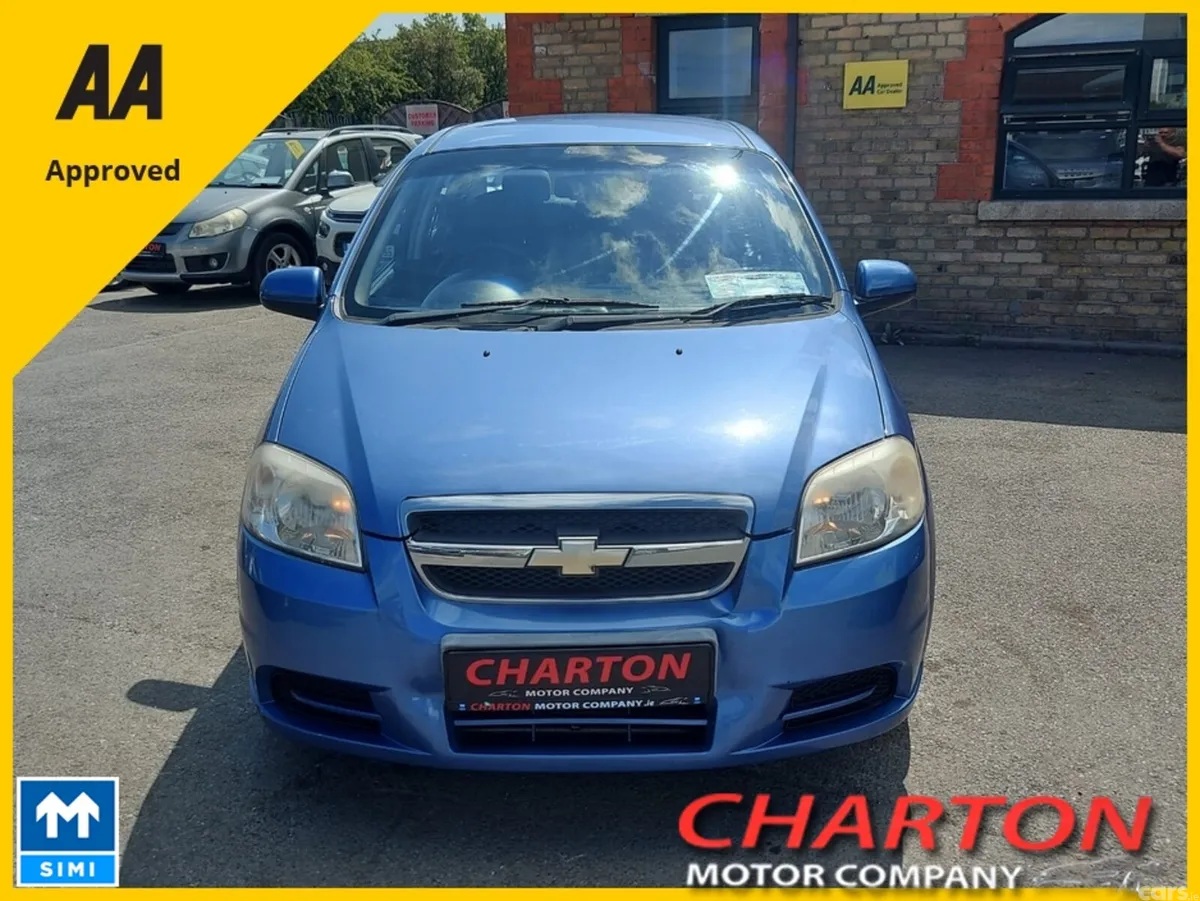 Chevrolet Aveo Saloon, Petrol, 2011, Blue
