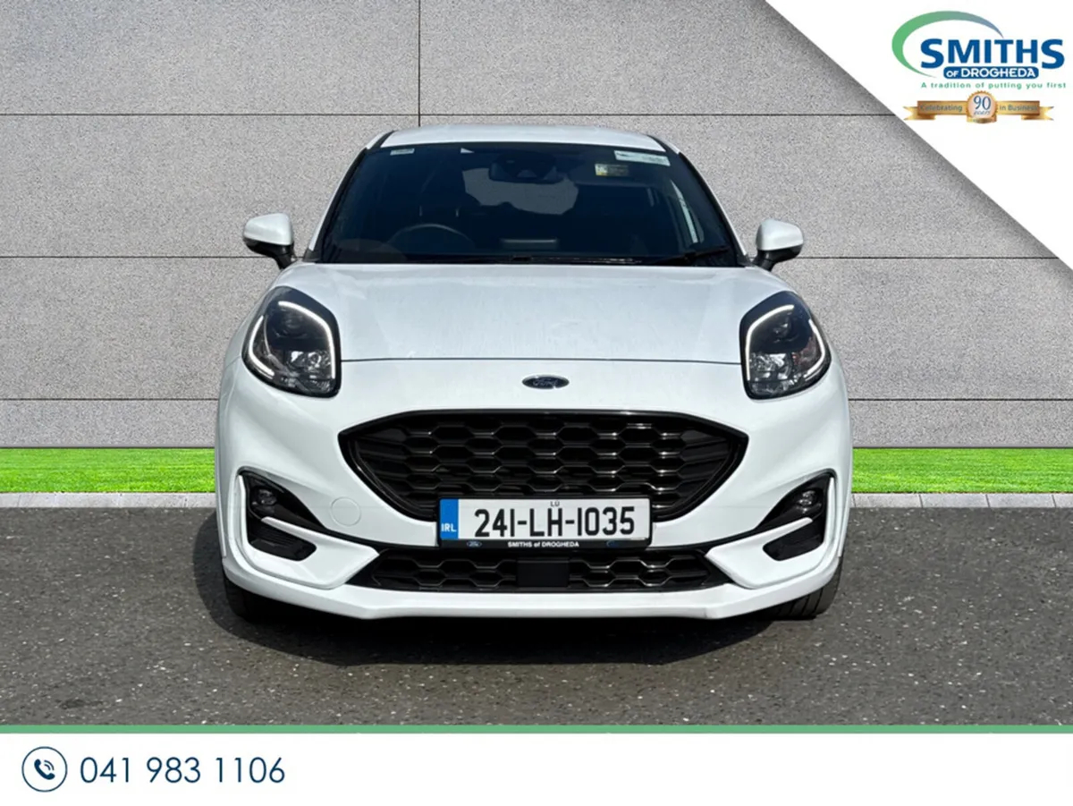 Ford Puma MPV, Petrol Hybrid, 2024, White