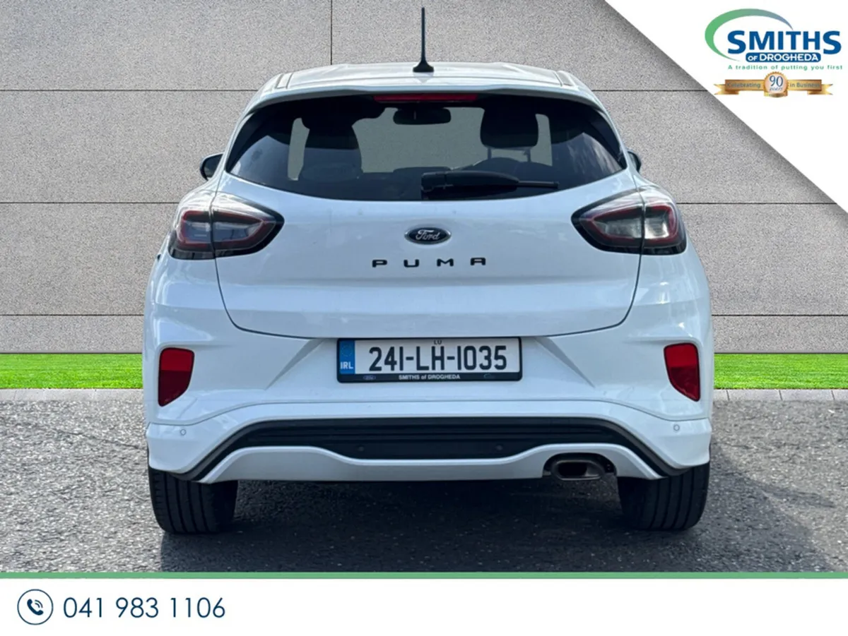 Ford Puma MPV, Petrol Hybrid, 2024, White