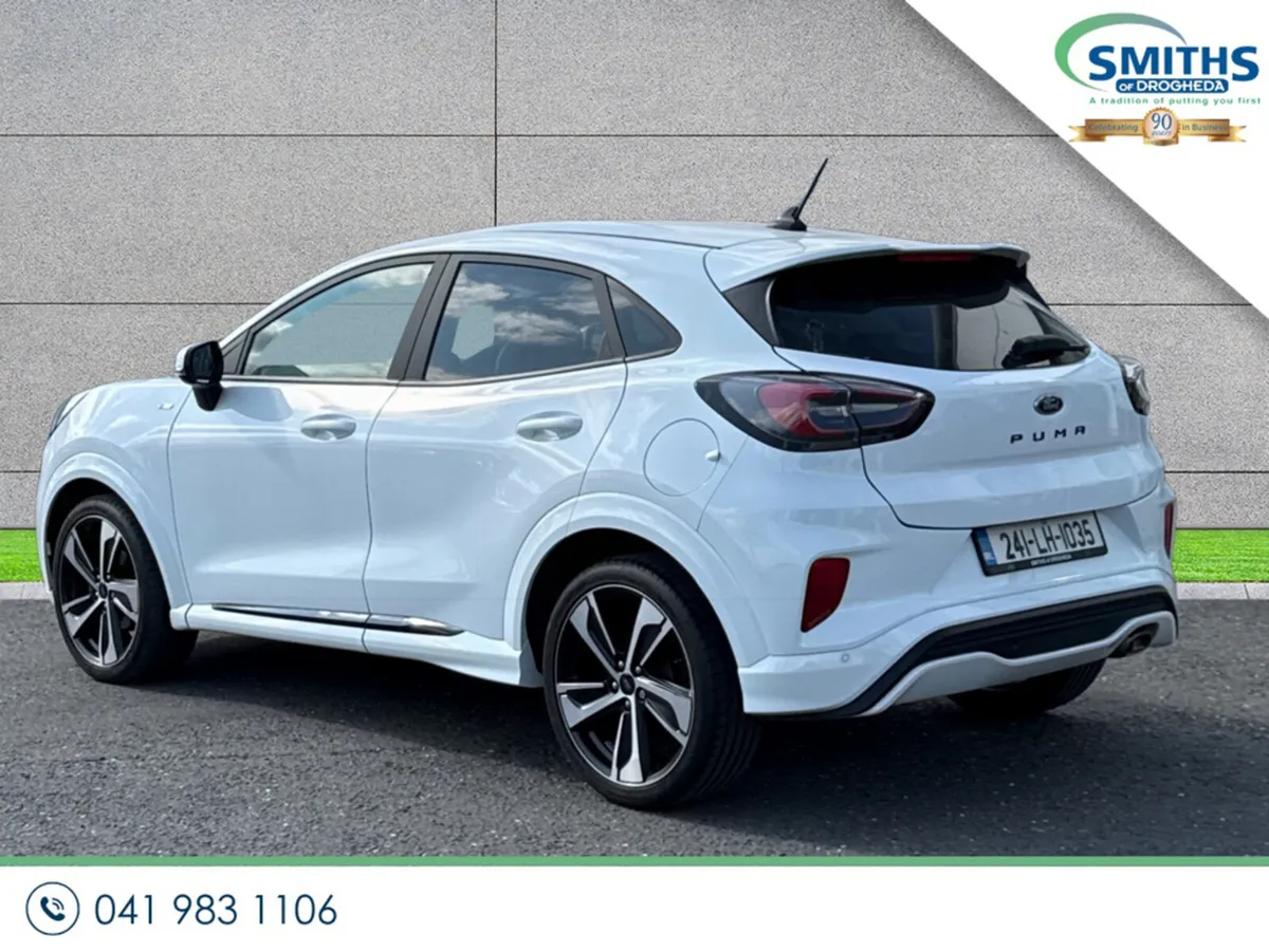 Ford Puma MPV, Petrol Hybrid, 2024, White