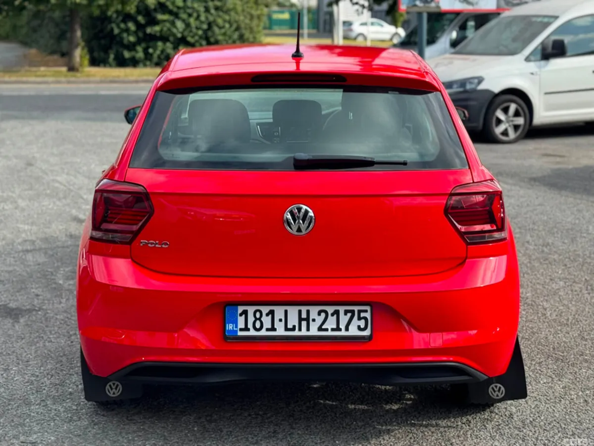 Volkswagen Polo Hatchback, Petrol, 2018, Red