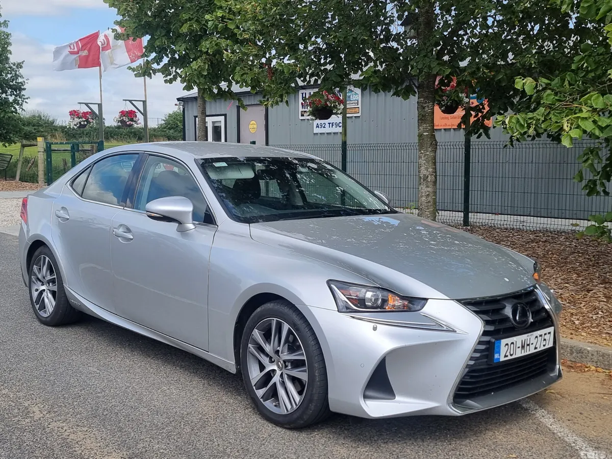 Lexus IS Saloon, Petrol Hybrid, 2020, Silver