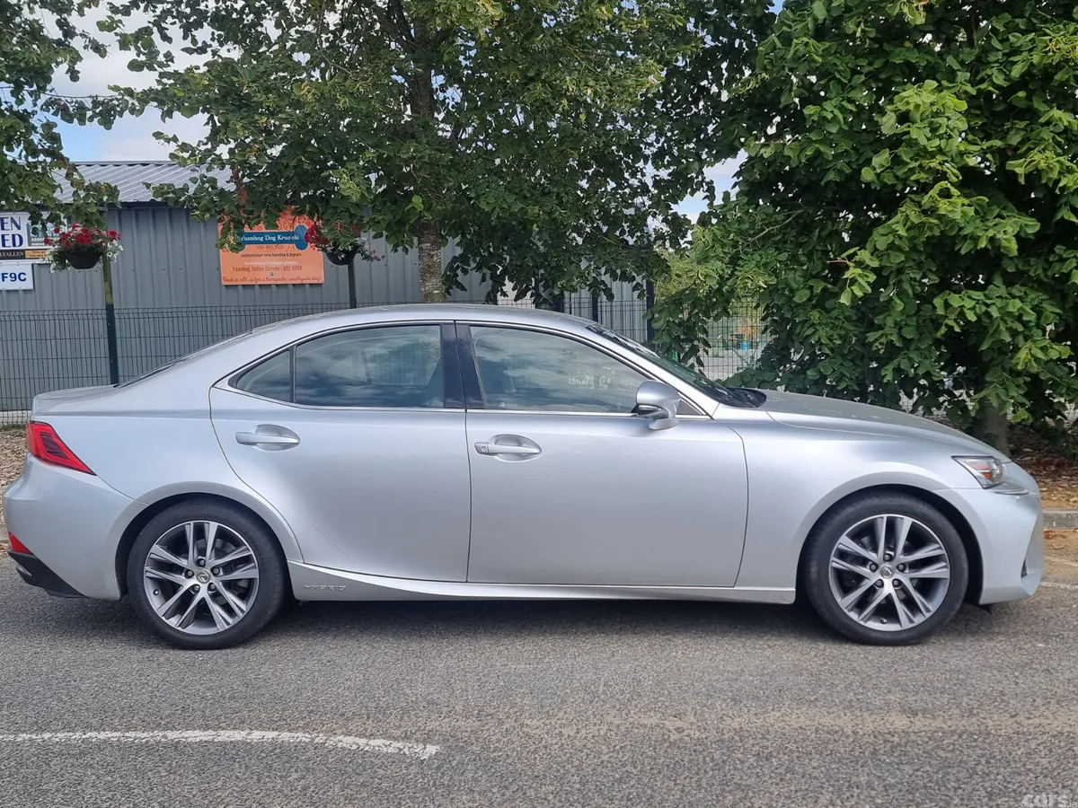Lexus IS Saloon, Petrol Hybrid, 2020, Silver