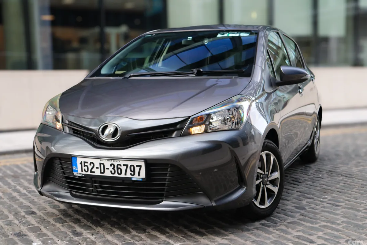 Toyota Vitz Hatchback, Petrol, 2015, Grey