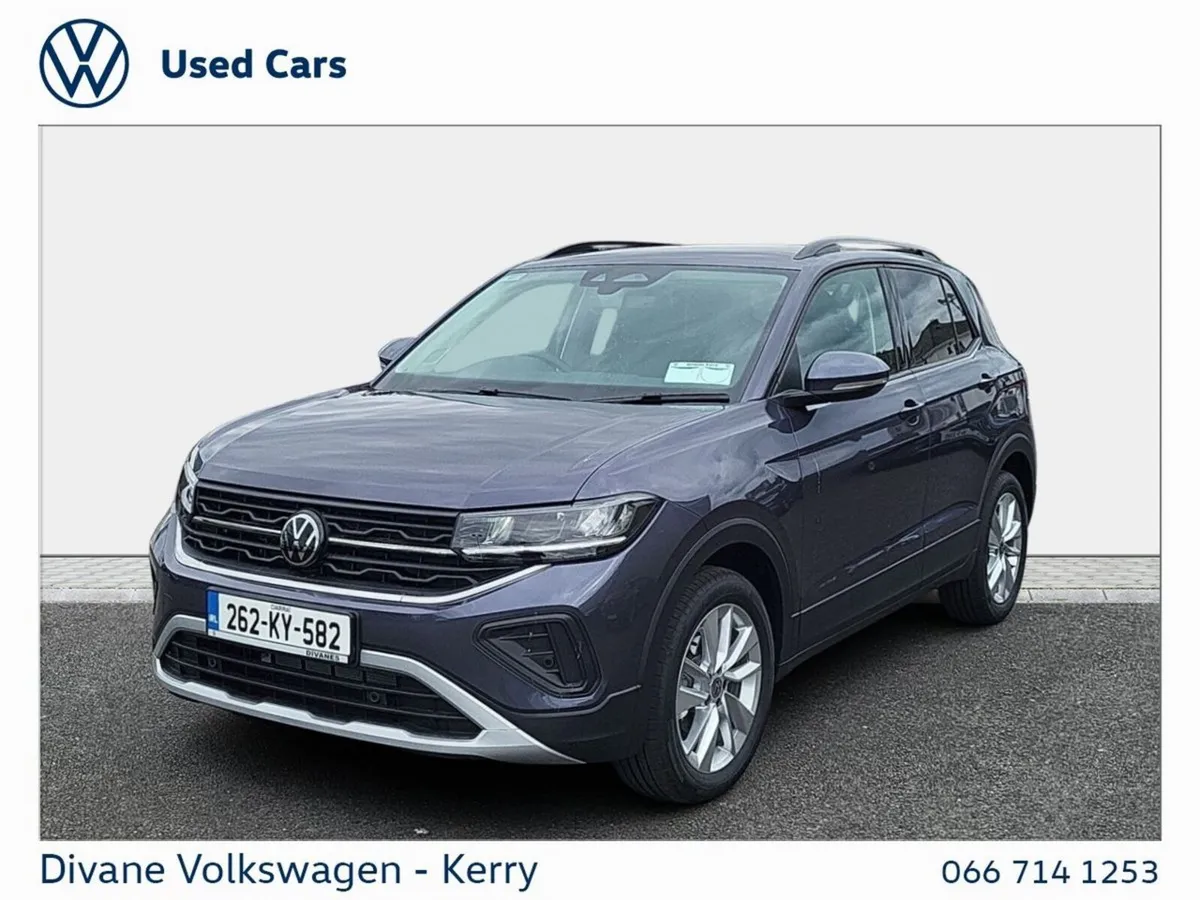 Volkswagen T-Cross SUV, Petrol, 2026, Grey
