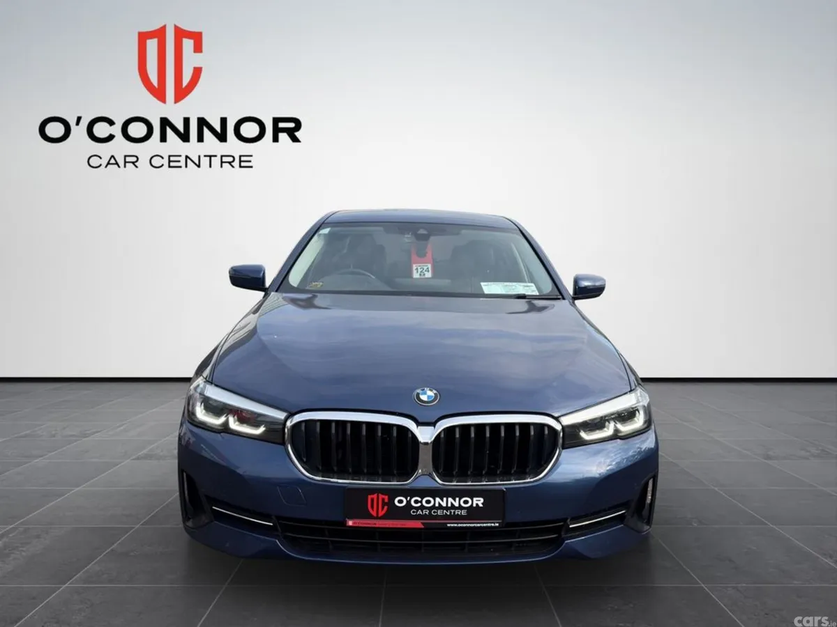 BMW 5-Series Saloon, Diesel, 2021, Blue